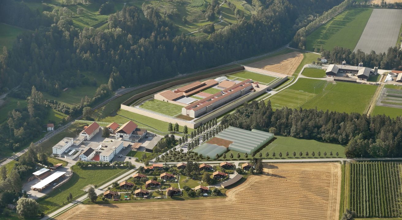 Justizvollzugsanstalt Cazis/Realta, Kanton Graubünden (CH)